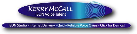 Kerry McCall - Female Voice Talent - ISDN Voice Talent